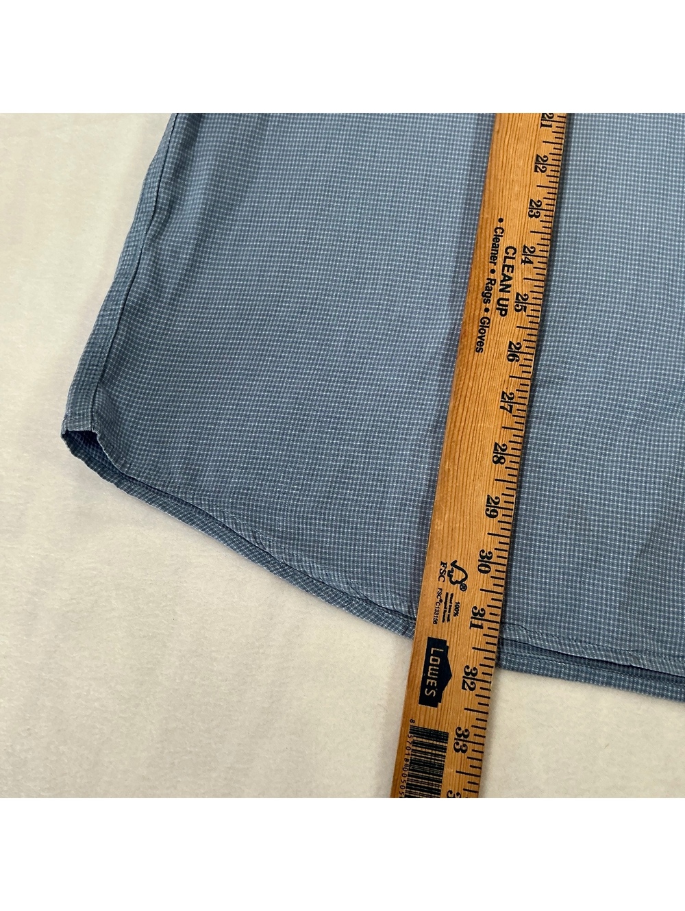 Columbia Men's XXL Blue Button-Up Shirt - Picture 8 of 9